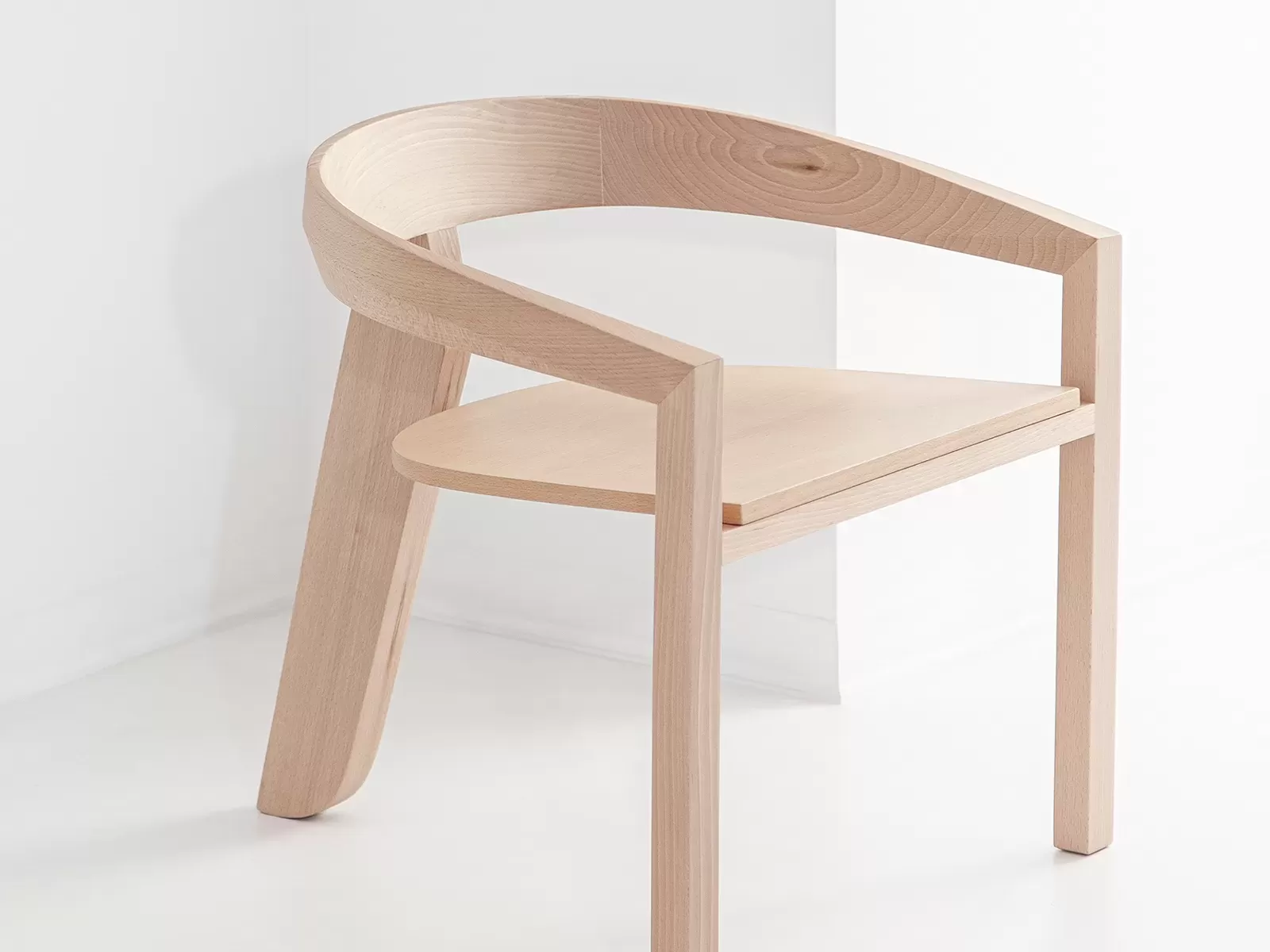 contemporary wooden chair