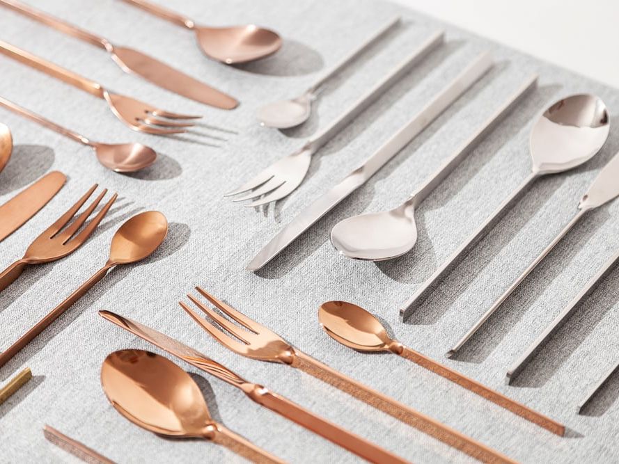 copper cutlery